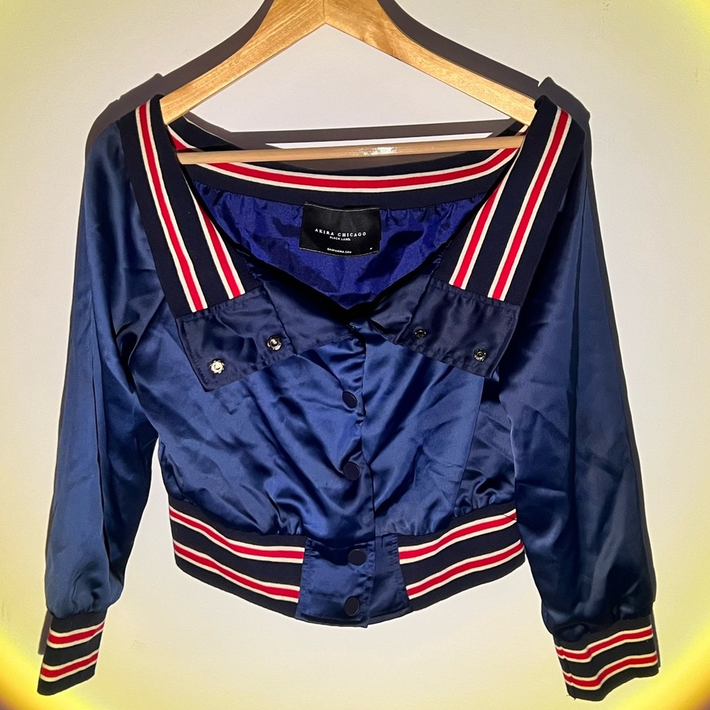Akira Chicago Black Label cropped jacket